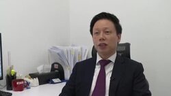 CLEAN : Expert says 'example' being made of China's Evergrande as shares plunge News Clip