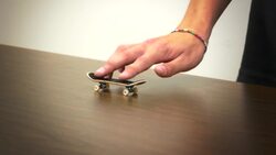 How to Do a Fingerboarding Shuvit with a Tech Deck Instructional Video