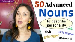 50 Advanced Nouns to Describe Personality | English Vocabulary Instructional Video