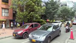 CLEAN : Images of crime scene where French engineer shot dead in Bogota News Clip