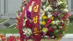 CLEAN : North Koreans lay flowers on 'Day of Victory' armistice anniversary News Clip