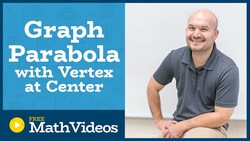 Master finding the focus and directrix of a parabola with vertex at the center Instructional Video