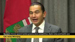 Manitoba pledges to freeze electricity rates, stop grocery stores from squeezing out competition News Clip