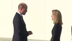 CLEAN : Prince William arrives for visit at JFK Presidential Library in Boston News Clip