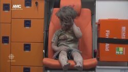 Children pulled from rubble of bombed building in Syria News Clip