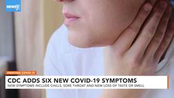 CDC Adds Six New COVID-19 Symptoms To Look Out For News Clip