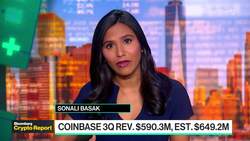 Crypto Report: Coinbase, Block Report Earnings News Clip