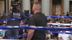 Andy Ruiz Jr Public Workout News Clip