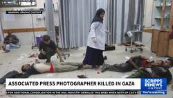 Journalists killed in Israeli strike on hospital leave void in coverage of Gaza war News Clip