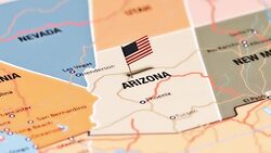 Arizona from USA States Stock Footage