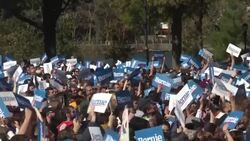 CLEAN : US: I am back says Bernie Sanders at presidential campaign rally News Clip