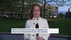 Campus police on standby following pro-Palestinian protest arrests at Stony Brook University News Clip