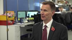 Chancellor distances himself from Home Secretary's criticism of Met Police over protest News Clip