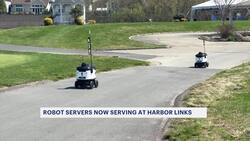 Robots serve golfers at Port Washington's Harbor Links News Clip