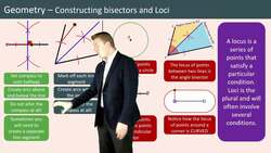 Constructing Bisectors and Locating Points Instructional Video