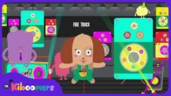 Hurry Hurry Drive the Firetruck | Songs for Kids | The Kiboomers Instructional Video
