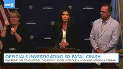 SD Officials Promise 'Thorough' Probe Into Attorney General Crash News Clip