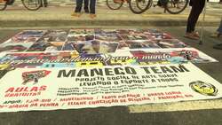 Rio favela residents protest police killings Instructional Video