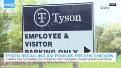 Tyson Recalls 8 Million Pounds Of Chicken Over Potential Contamination News Clip