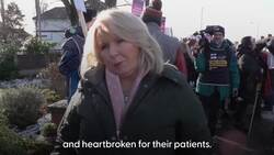 Nursing union leader says members feel 'heartbroken' at going on strike News Clip
