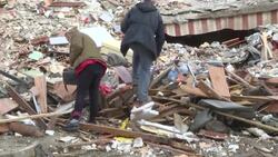 CLEAN : Search and research continues in Durres Albania after deadly earthquake News Clip