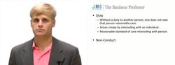 Duty of Care in Negligence Actions - Explained Instructional Video