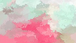 video animated splotch background cute pink mint green colored Stock Footage