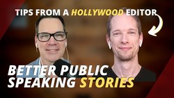 Public Speaking Tips Using the Hollywood Formula for Telling Stories Instructional Video