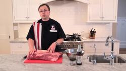How to Start Trimming a Brisket for Barbecue Instructional Video