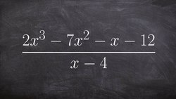 Learn the basics of applying synthetic division to divide two polynomials Instructional Video
