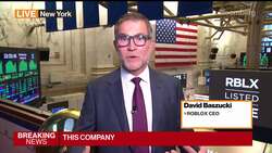 Roblox CEO on Direct Listing, Content Connecting Global Users News Clip