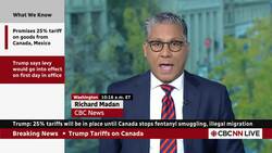 Trump: 25% tariffs will be in place until Canada stops fentanyl smuggling, illegal migration News Clip