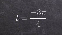 Find the coordinate point of the given angle Instructional Video