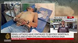 Palestinians displaced again as attacks continue across Gaza: AJE correspondent News Clip