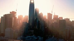 San Francisco Aerial Bay Bridge Stock Footage