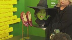 Judy Garland's ruby slippers from 'The Wizard of Oz' fetch record €30.5 million at auction News Clip