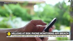 Is your phone spying on you? | Millions at risk: Phone monitoring app breach News Clip