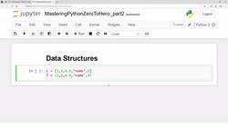 Data Science and Machine Learning (Theory and Projects) A to Z - Data Structure (List, Tuple, Set, Dictionary): Defining and Indexing Instructional Video