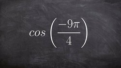 Using period as an aide to evaluate for cosine Instructional Video