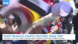 Pope Francis Starts Historic Iraq Trip To Boost Fading Christians News Clip