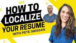 1924 - How to Localize Your Resume for Australia versus the US with Pete from Aussie English Instructional Video