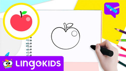 How to Draw an Apple Instructional Video