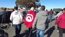 CLEAN : Protesters clash with Tunisian police on eve of Francophonie summit News Clip