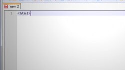 HTML Tutorial: Coding a Website in Notepad Instructional Video