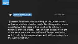 Soleimani Killing Draws Praise, Outcry On Capitol Hill News Clip