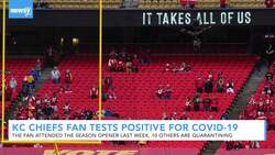 Chiefs Fan Tests Positive For COVID-19 After Attending Season Opener News Clip