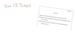 MLA Woks Cited Page Instructional Video