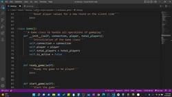 The Art of Doing - Python Network Applications with Sockets - Online Multiplayer Game Part 5 - Sending the Player to the Client Instructional Video