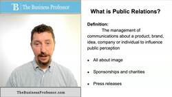 Understanding Public Relations Instructional Video