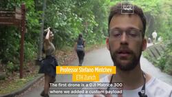 Researchers from Switzerland are using drones to monitor the health of the rainforest News Clip